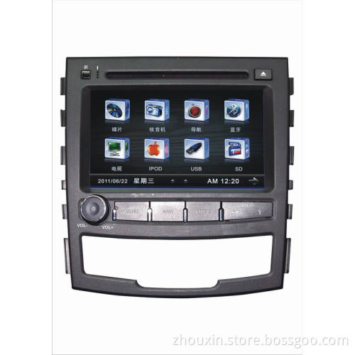 7" HD Touchscreen DVD player,GPS Navigation with BT,Ipod for Ssangyong Korand